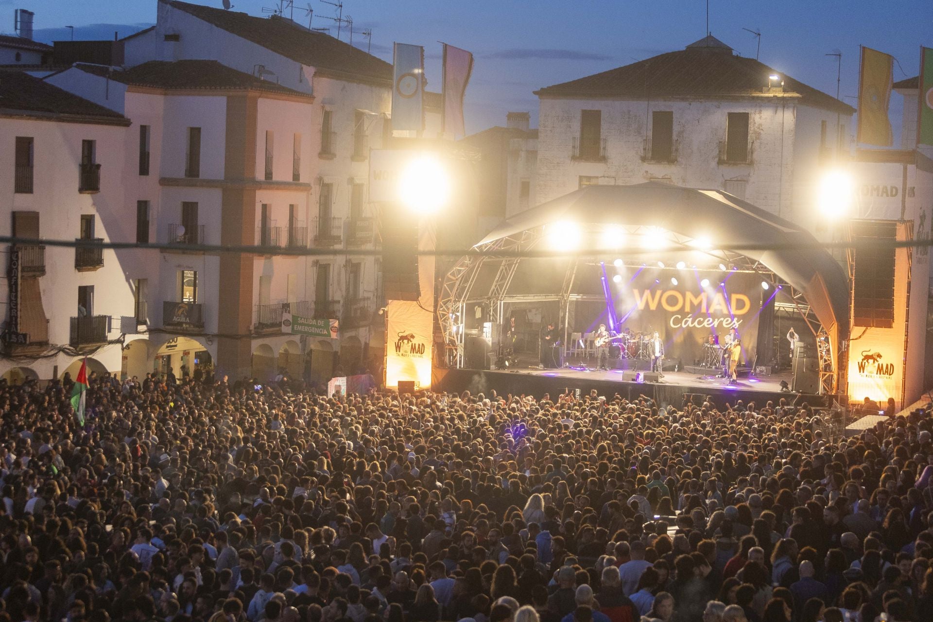 Fotos | Así ha sido el viernes de Womad en Cáceres