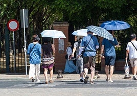 El número de horas de sol en Extremadura cae más de un 10 % en lo que va de año