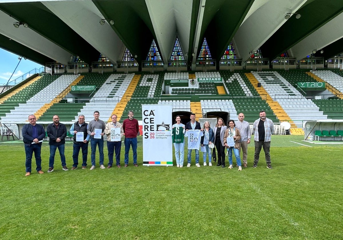 Los clubes cacereños se unen en la candidatura a Capitalidad Europea del Deporte