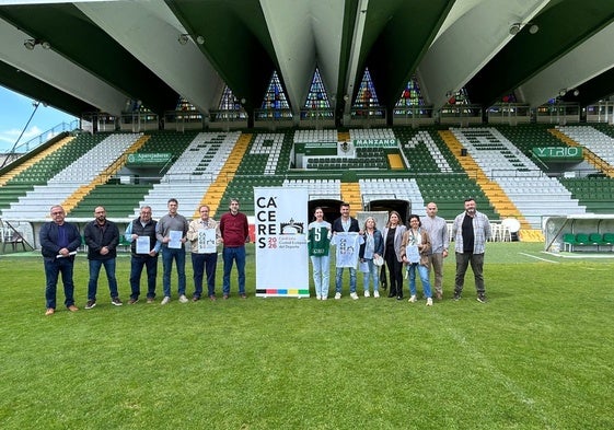 Acto de la candidatura a Capitalidad Europea del Deporte en 2026.