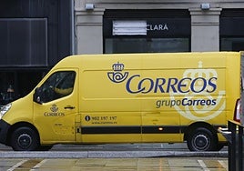 Furgoneta de Correos.