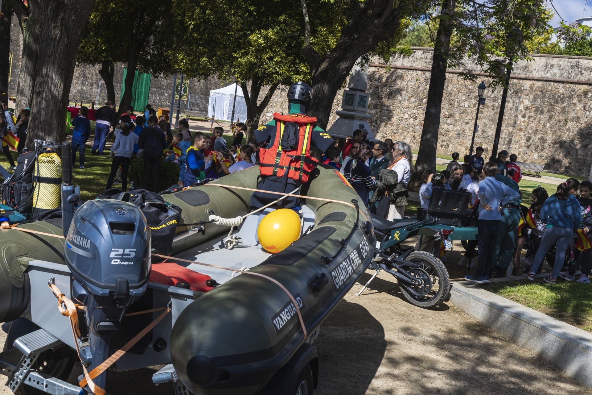 Así ha sido el acto con el que la Guardia Civil ha celebrado el 181 aniversario de su fundación