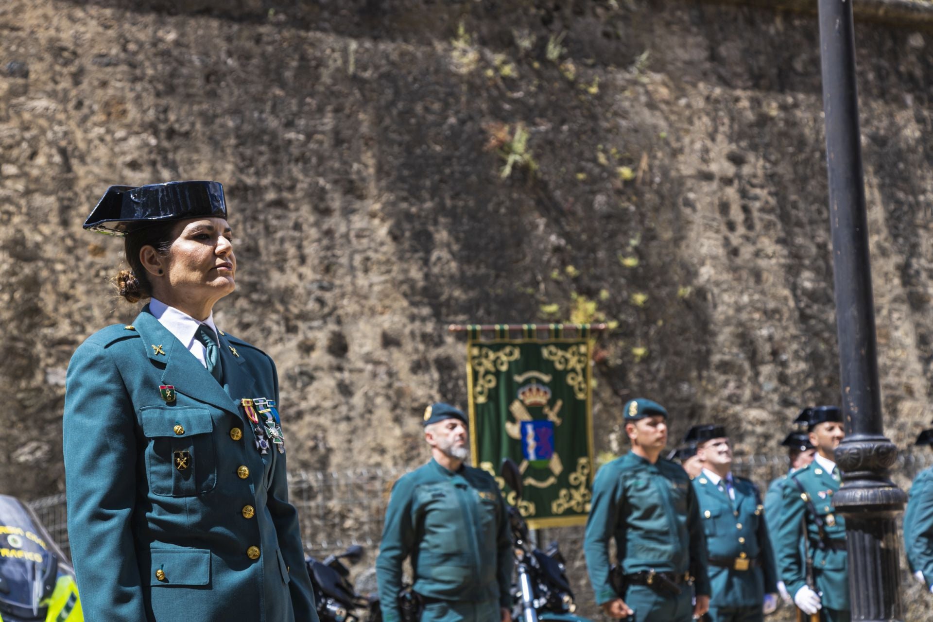 Así ha sido el acto con el que la Guardia Civil ha celebrado el 181 aniversario de su fundación