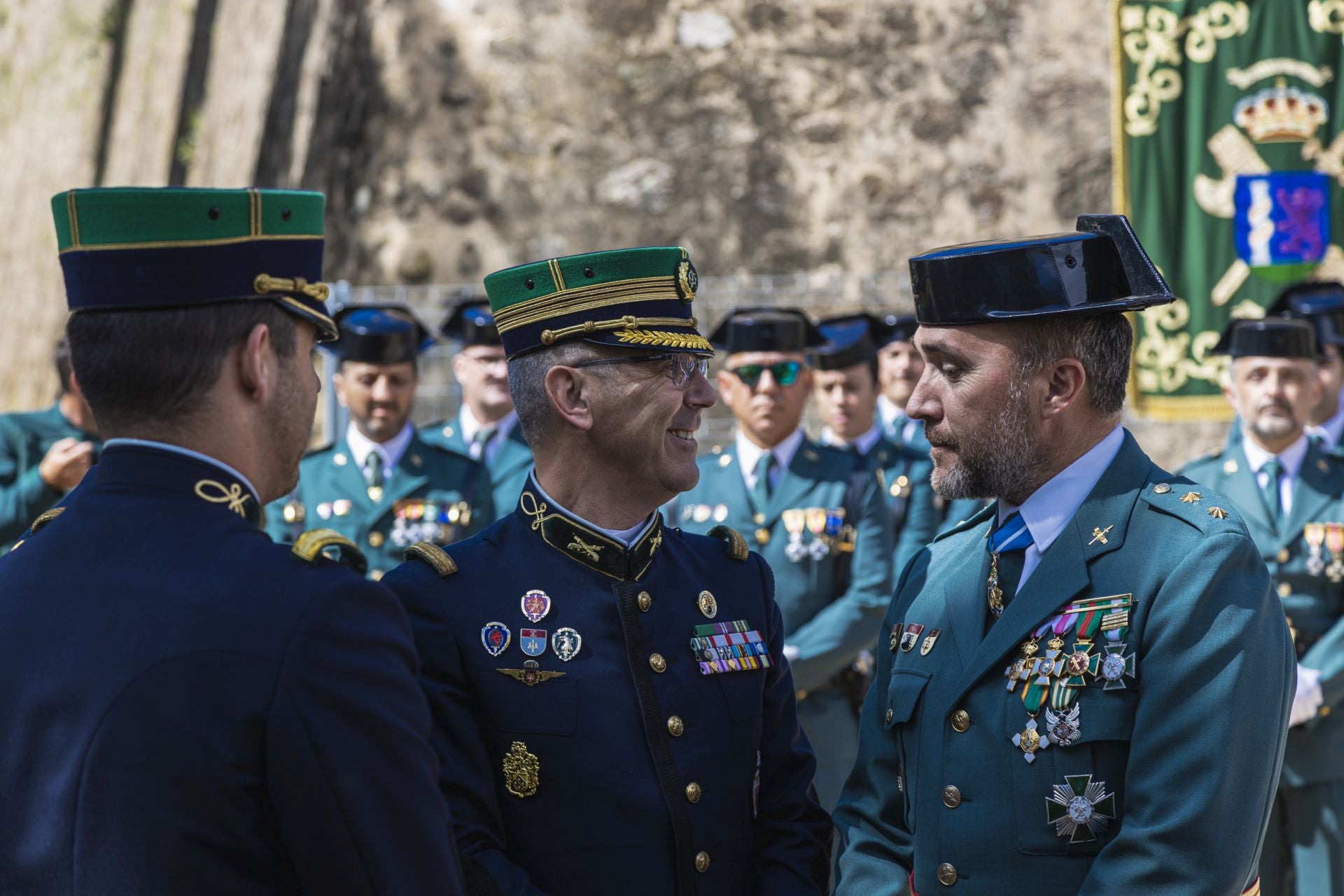 Así ha sido el acto con el que la Guardia Civil ha celebrado el 181 aniversario de su fundación