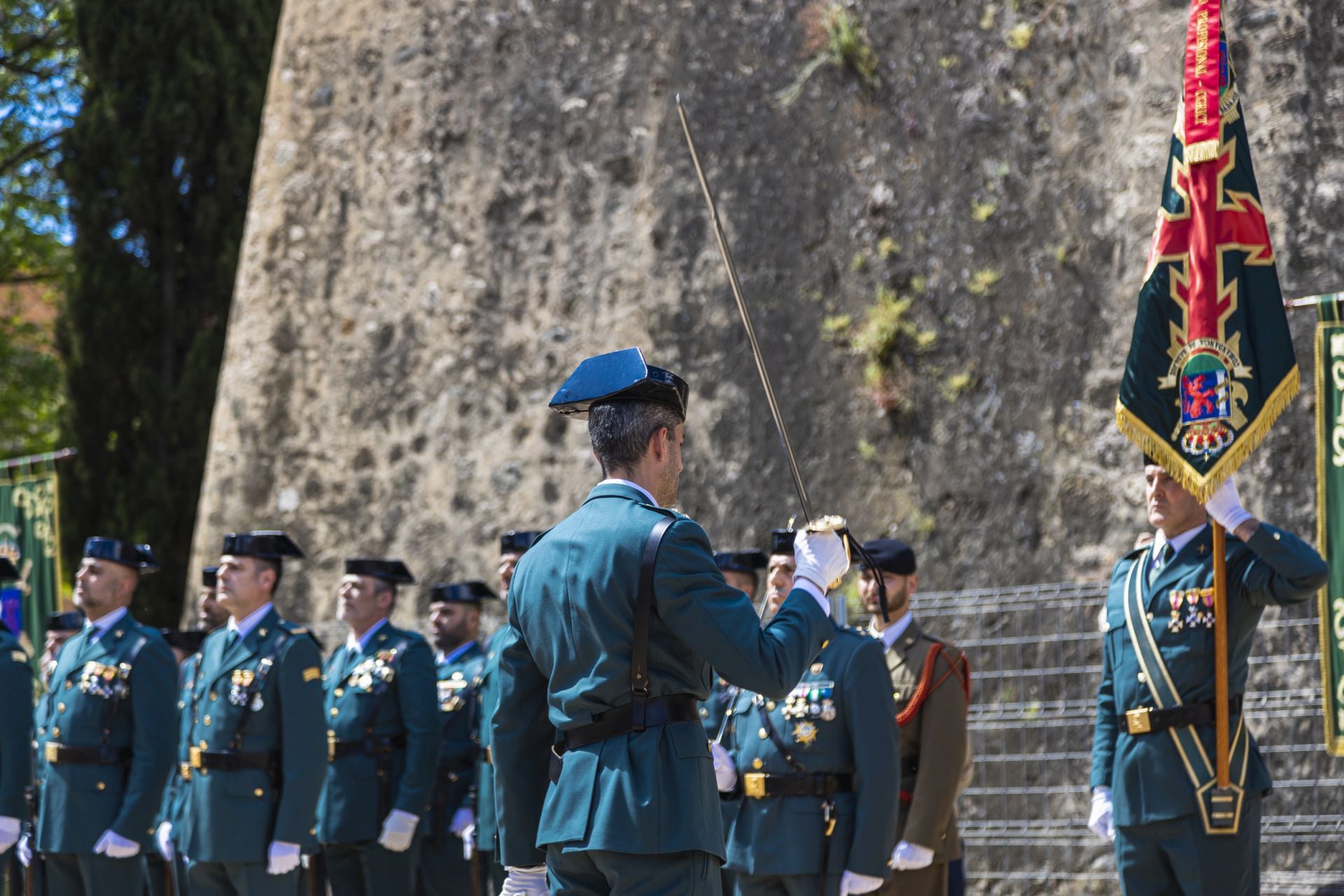 Así ha sido el acto con el que la Guardia Civil ha celebrado el 181 aniversario de su fundación