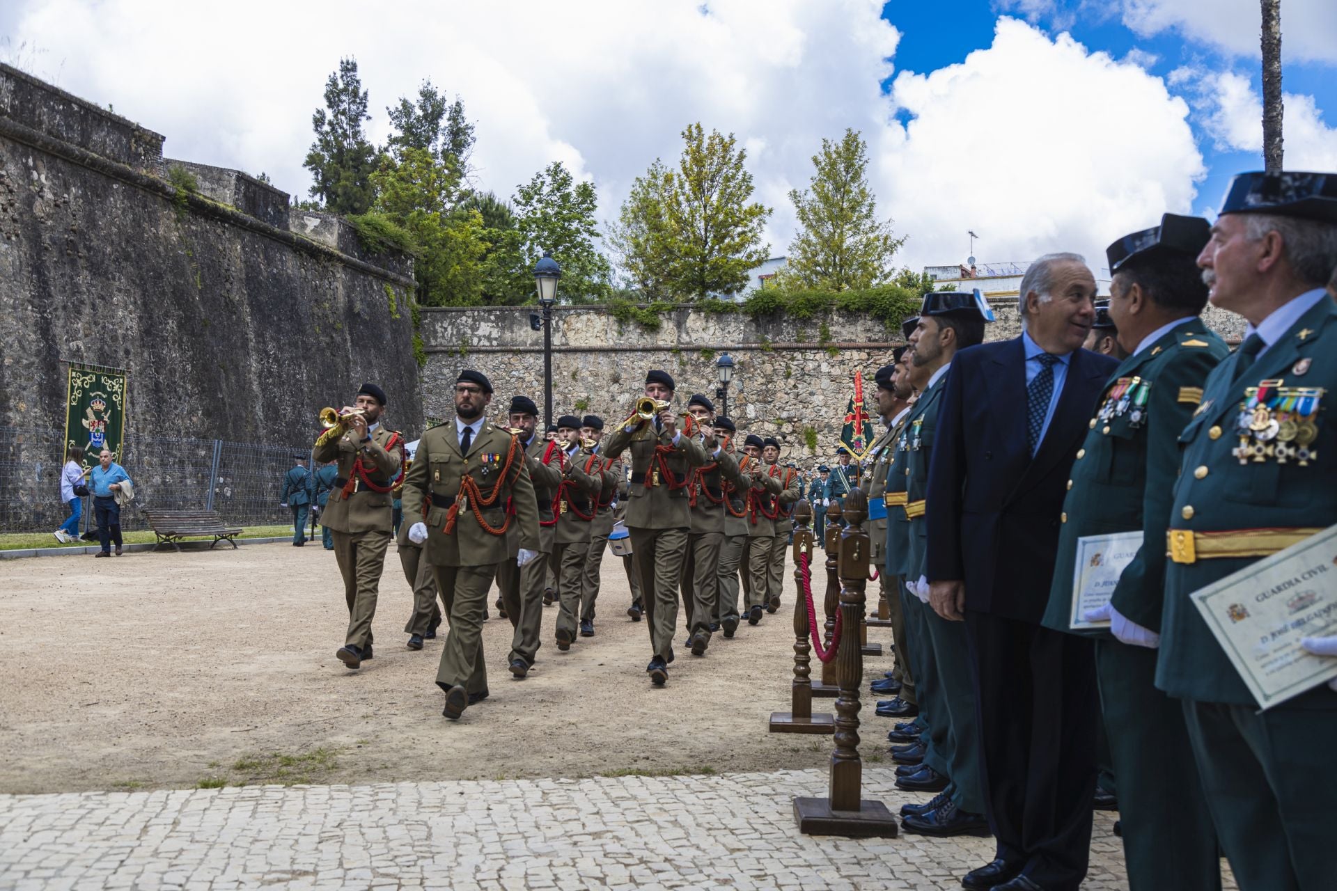 Así ha sido el acto con el que la Guardia Civil ha celebrado el 181 aniversario de su fundación