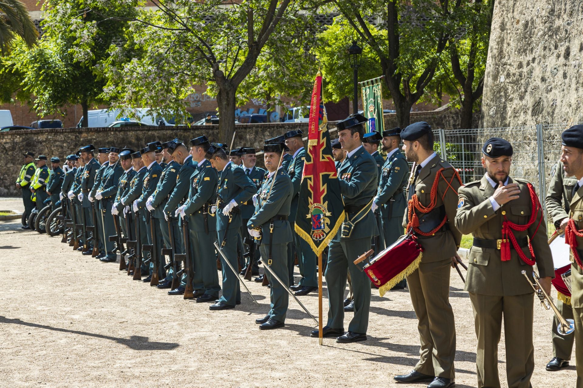 Así ha sido el acto con el que la Guardia Civil ha celebrado el 181 aniversario de su fundación