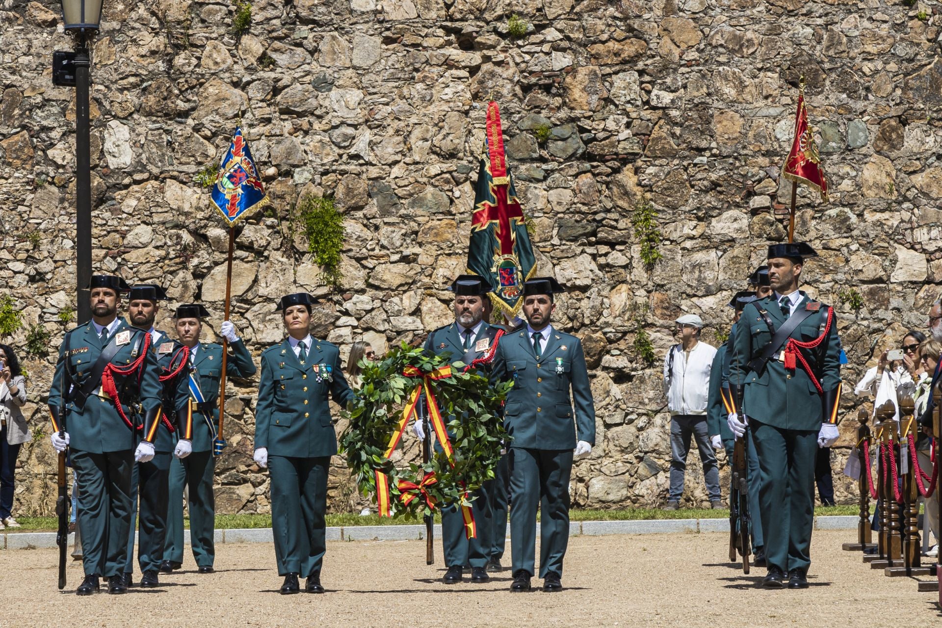 Así ha sido el acto con el que la Guardia Civil ha celebrado el 181 aniversario de su fundación