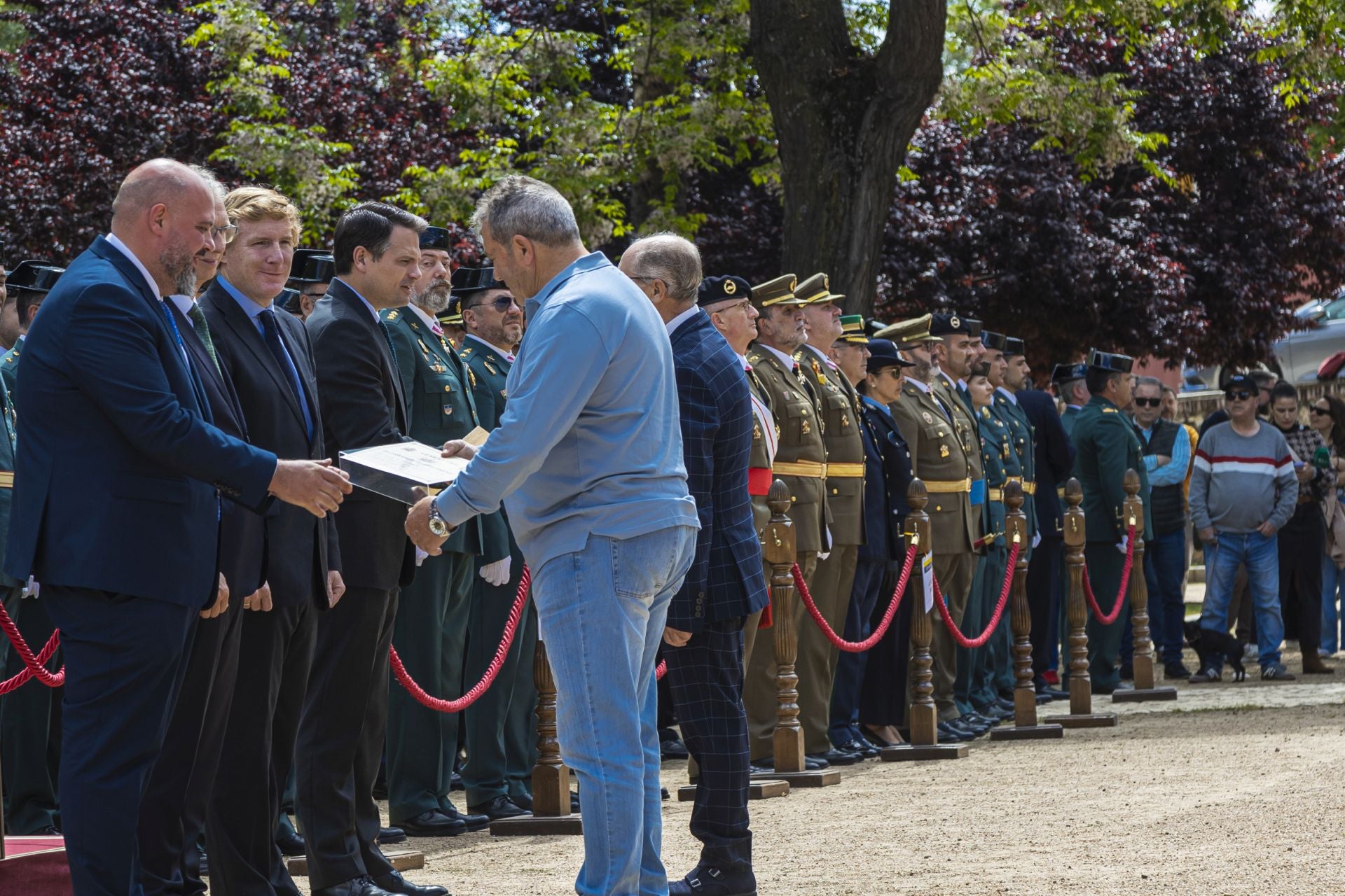 Así ha sido el acto con el que la Guardia Civil ha celebrado el 181 aniversario de su fundación