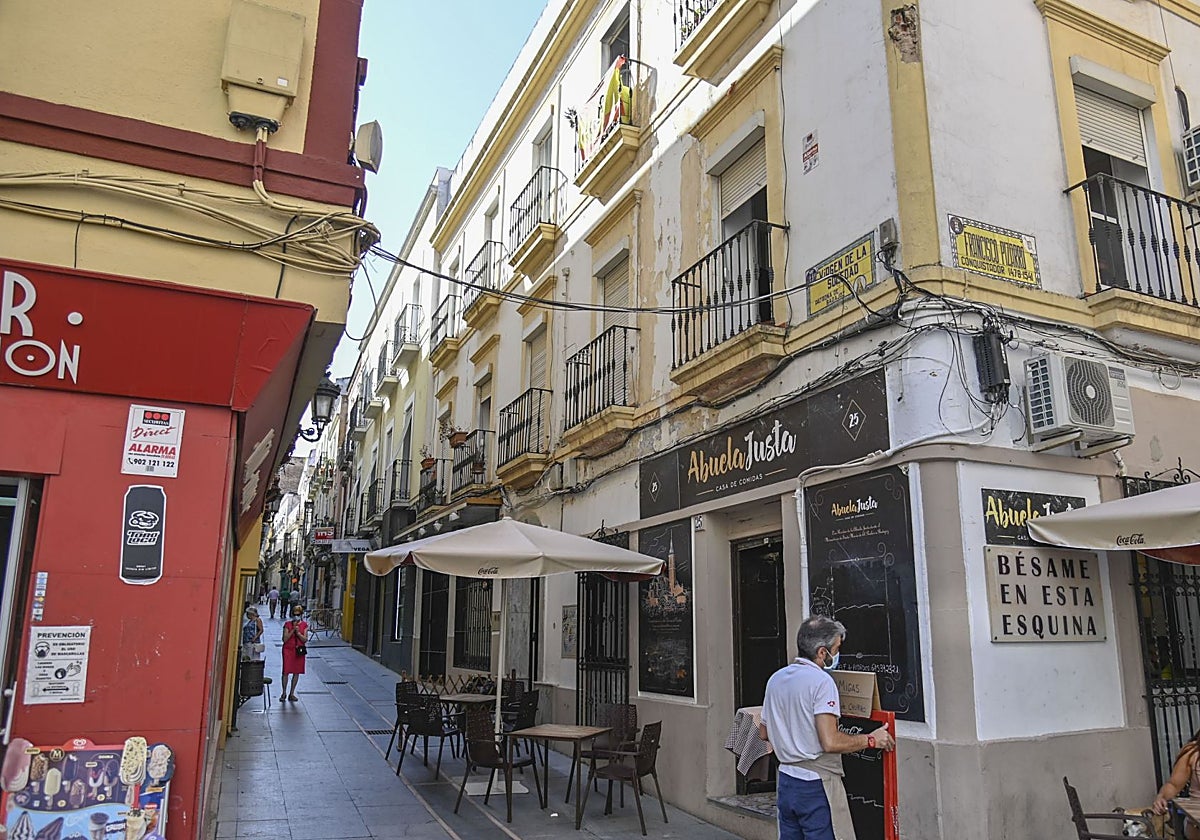 La calle Virgen de la Soledad.