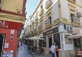 La calle Virgen de la Soledad.