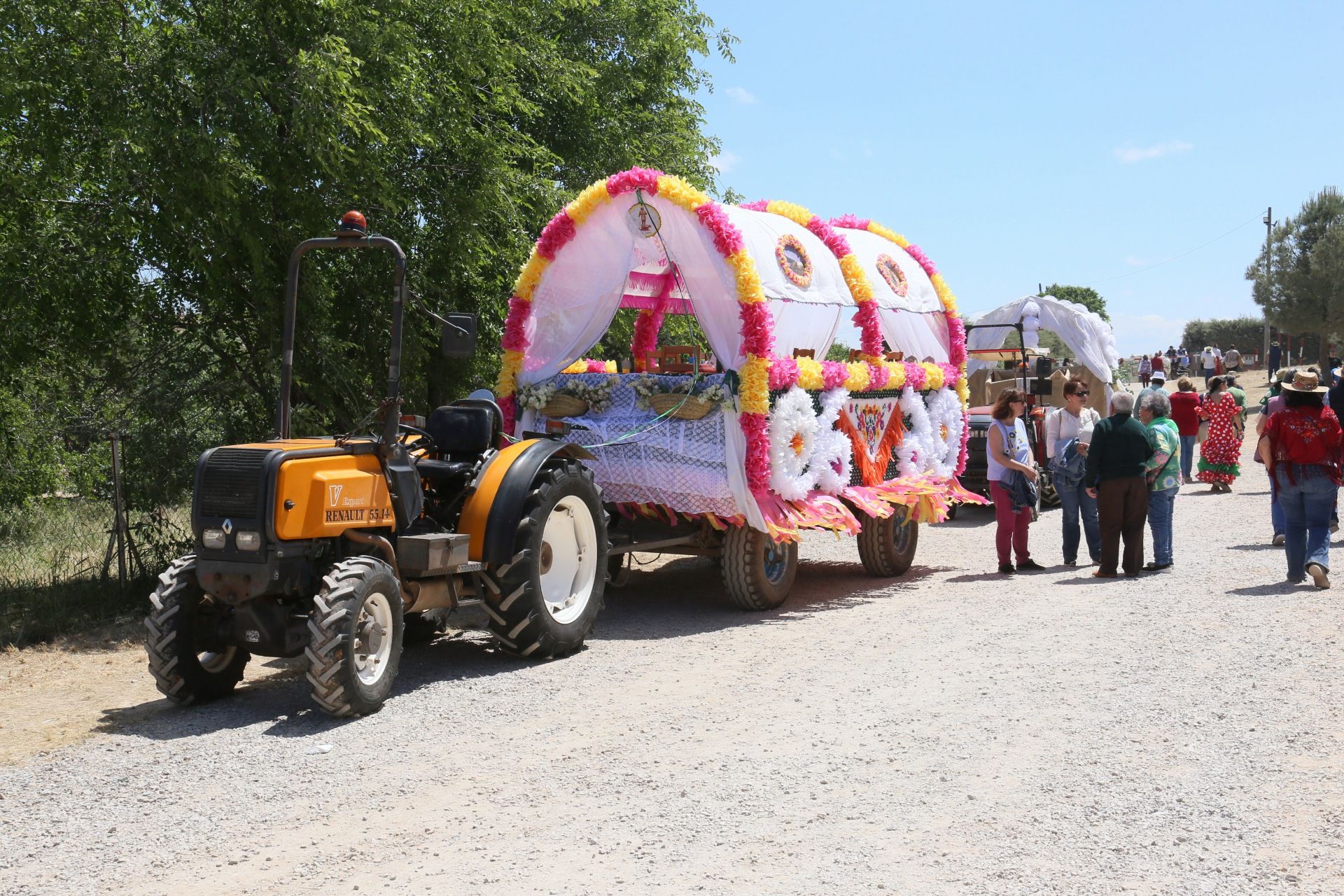 La romería de San Isidro de Villafranca de los Barros, en imágenes