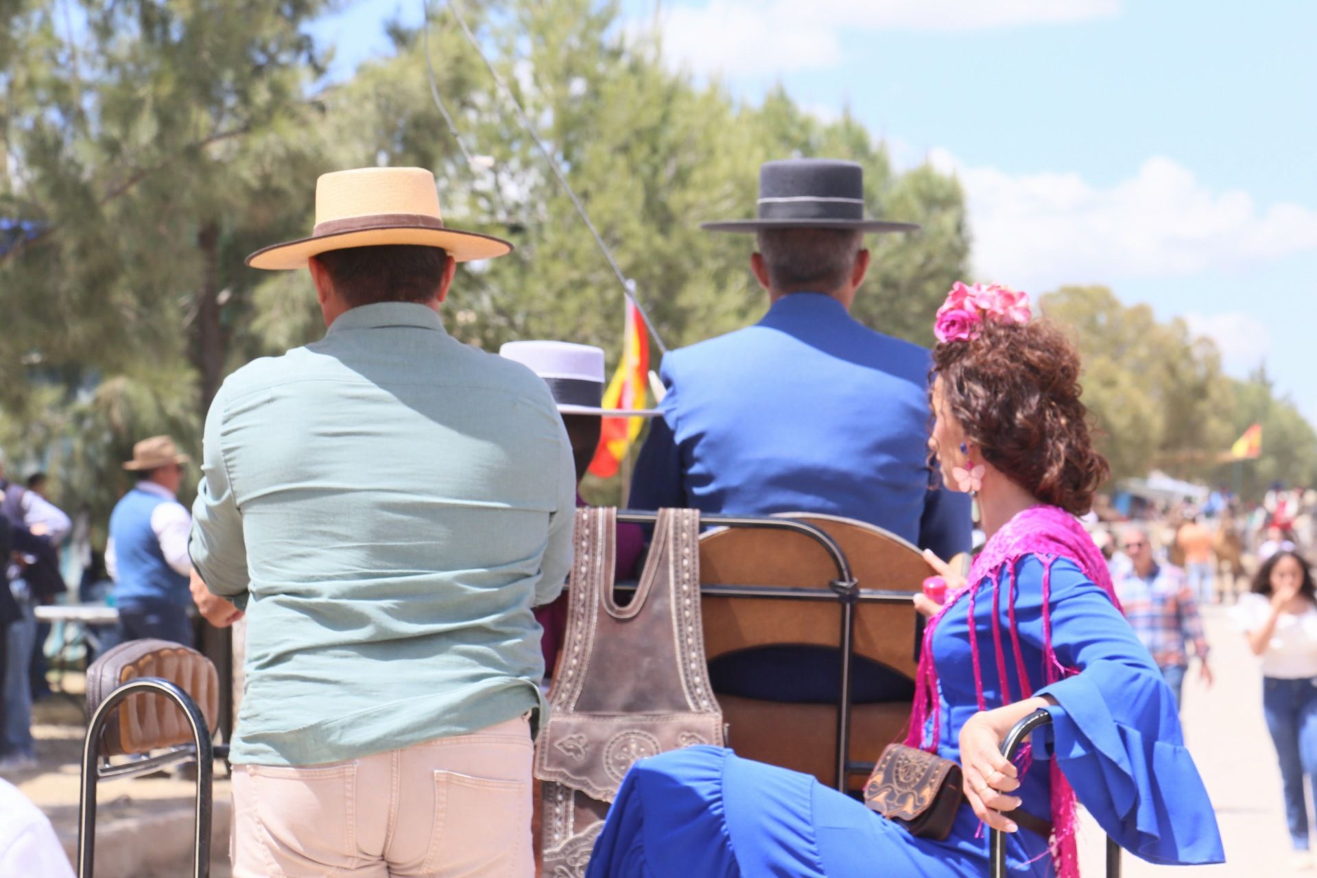 La romería de San Isidro de Villafranca de los Barros, en imágenes
