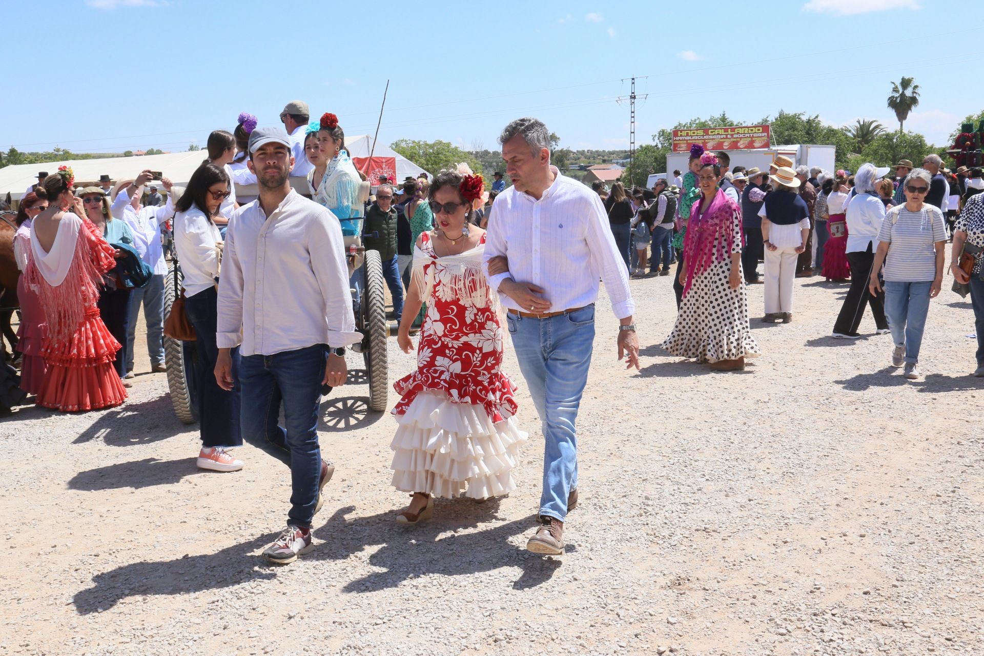 La romería de San Isidro de Villafranca de los Barros, en imágenes