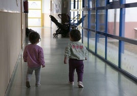 Niños en una escuela infantil de Mérida.