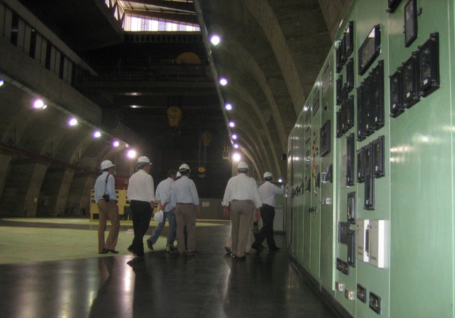 Interior de la planta.
