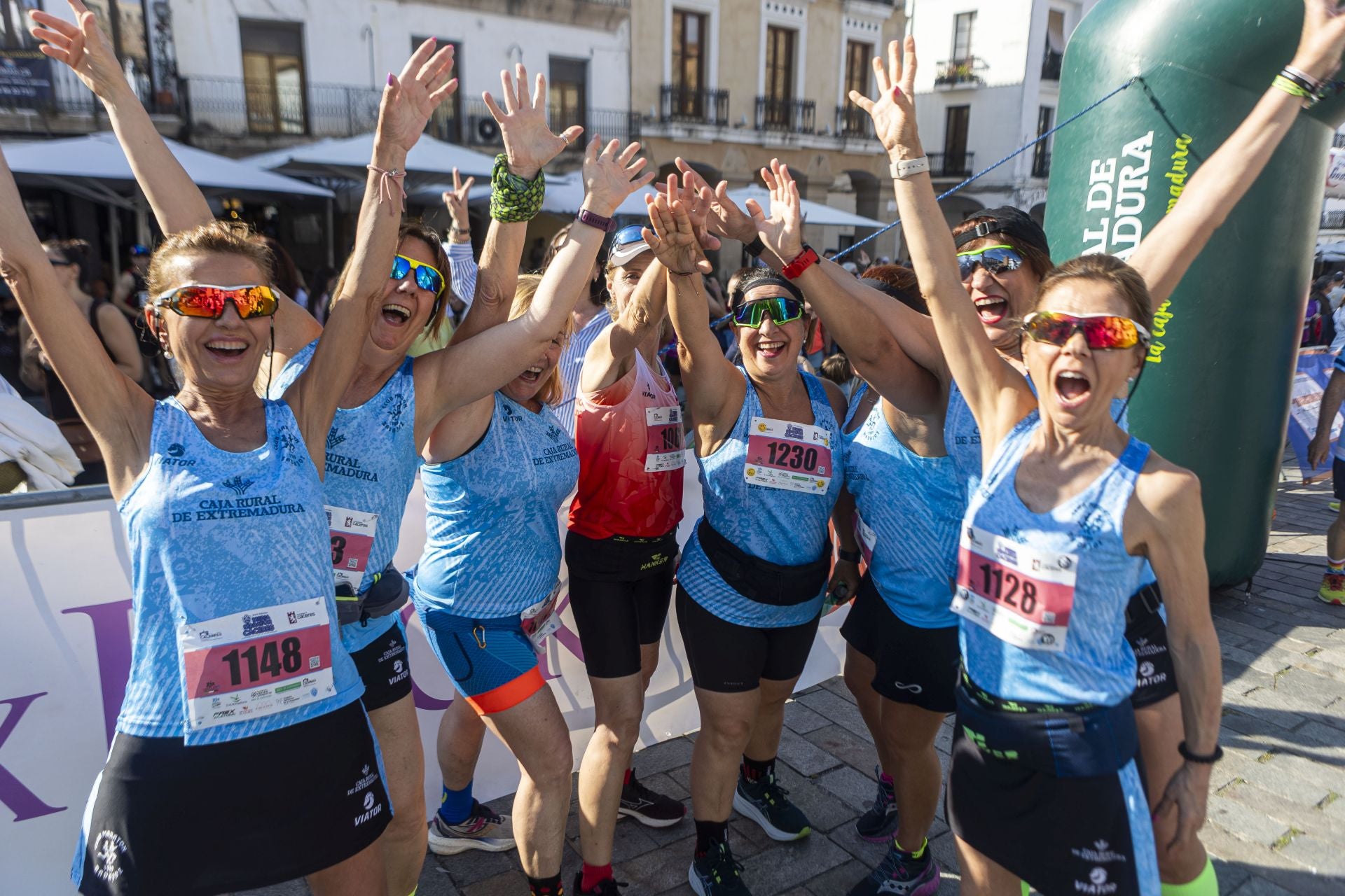 Las mejores fotos de la media maratón de Cáceres con récord de participación