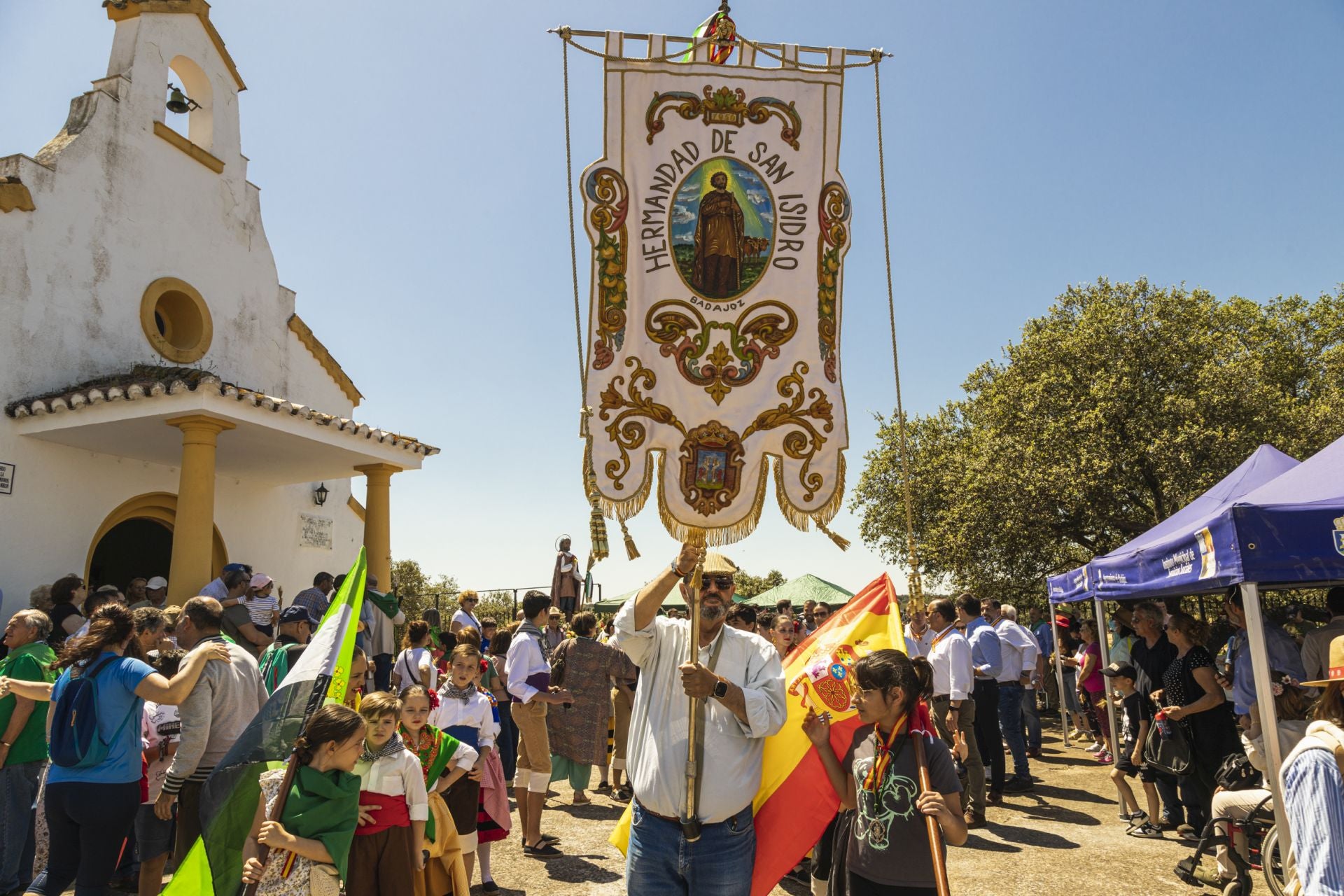 Las mejores imágenes de la romería de San Isidro en Badajoz