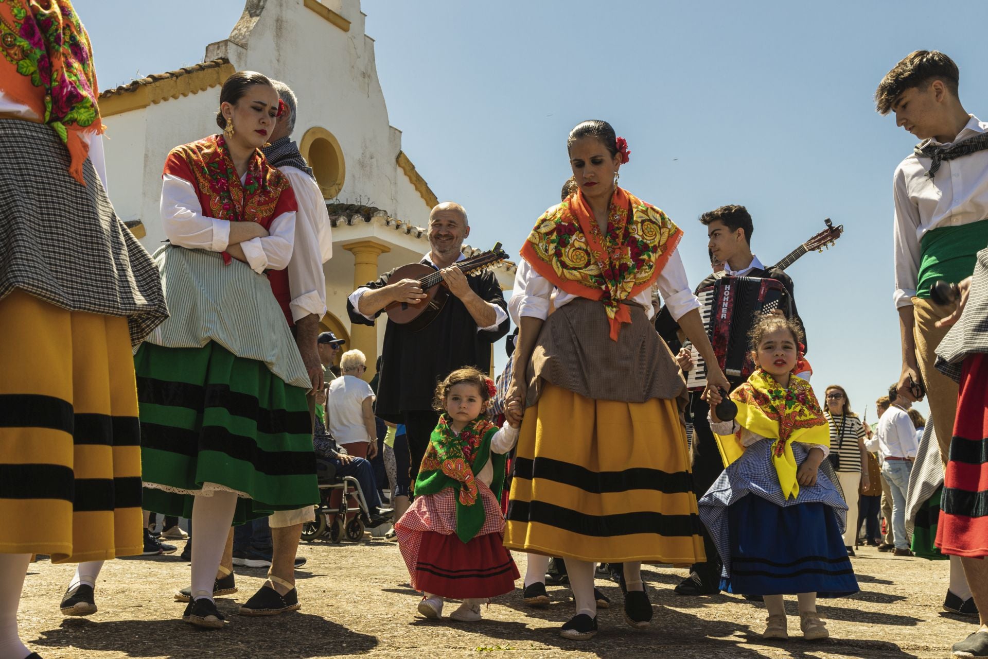 Las mejores imágenes de la romería de San Isidro en Badajoz