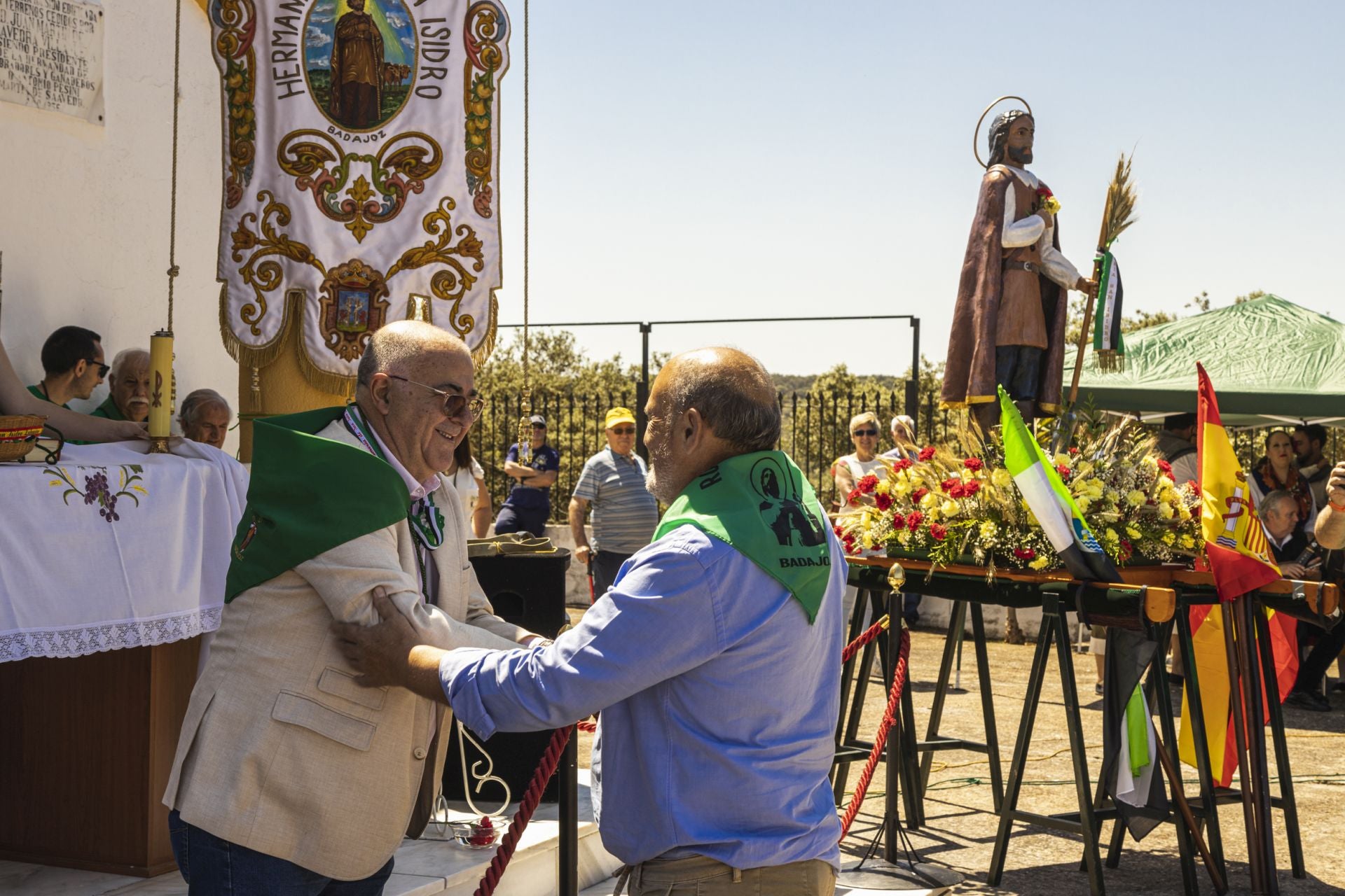 Las mejores imágenes de la romería de San Isidro en Badajoz