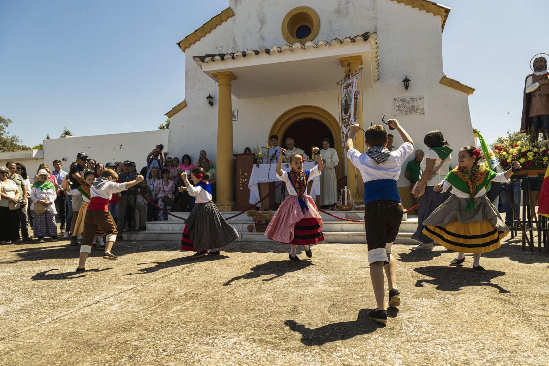Las mejores imágenes de la romería de San Isidro en Badajoz