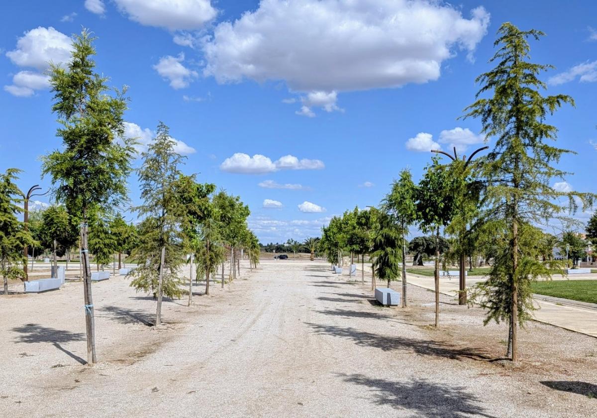 Villlanueva de la Serena siembra casi 5.000 árboles y plantas en diversas zonas