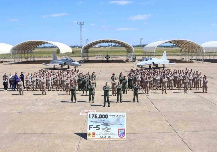 El Ala 23 alcanza las 175.000 horas de vuelo