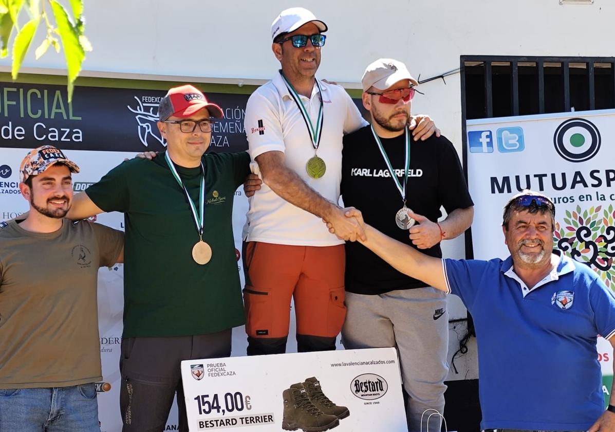 Raúl Ardila se impone en el Campeonato Provincial de Badajoz de Recorridos de Caza