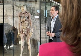 Uno de los cuerpos expuestos en el CCMI.