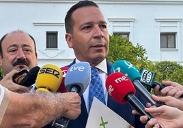 Fernández Calle, portavoz de Vox en la Asamblea.