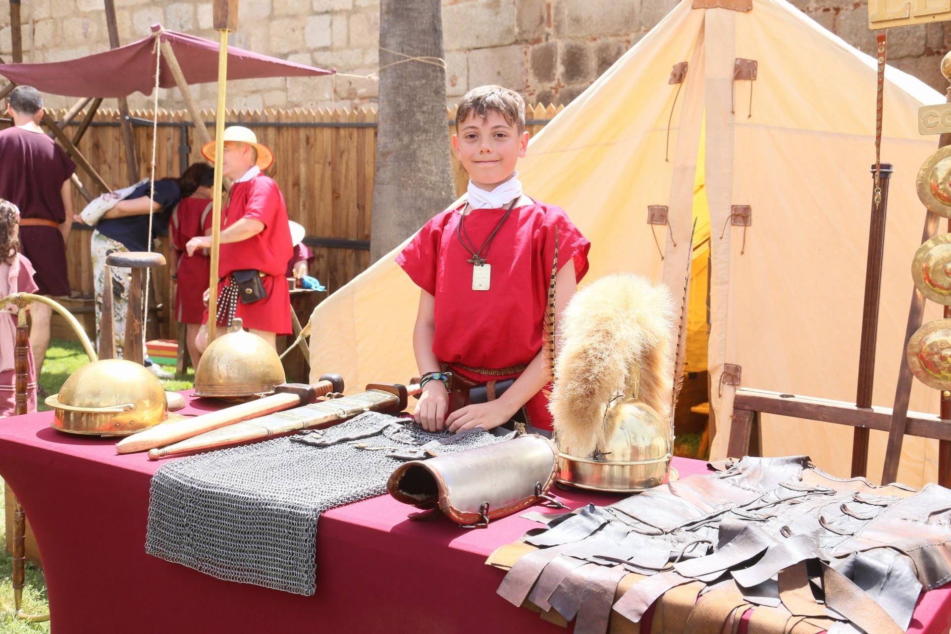 Fotos | Entrenamiento de gladiadores en Emerita Lvdica