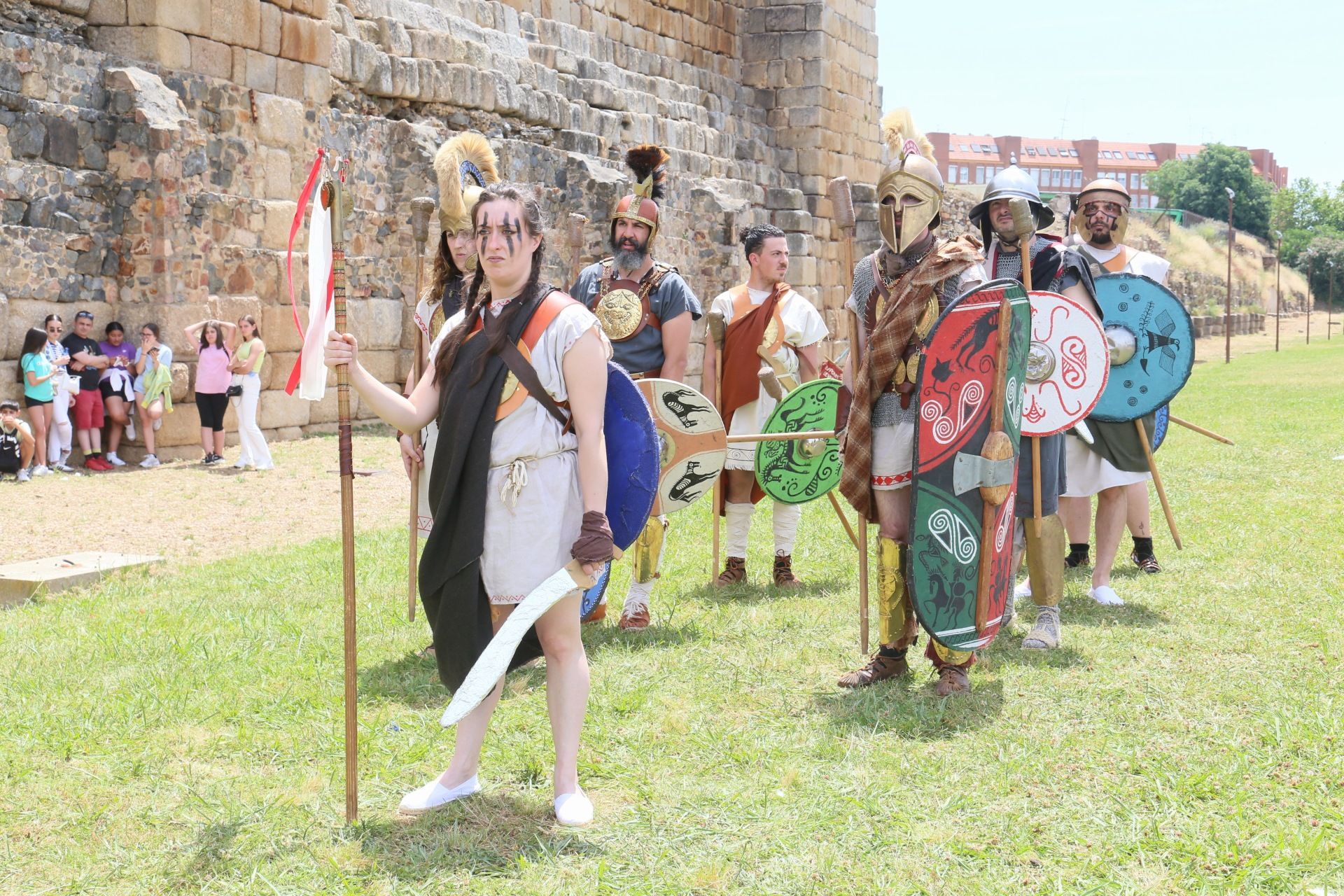 Fotos | Entrenamiento de gladiadores en Emerita Lvdica
