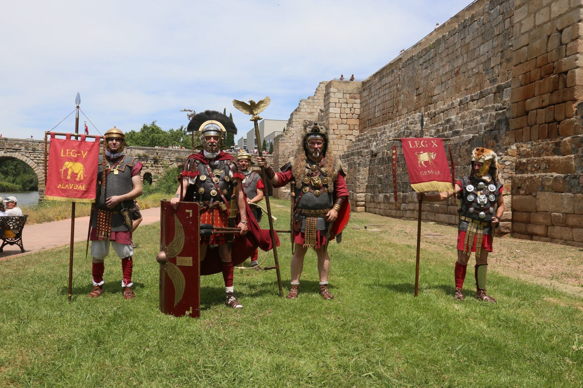 Fotos | Entrenamiento de gladiadores en Emerita Lvdica