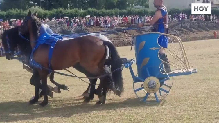 Las carreras de cuadrigas regresan al Circo Romano de Mérida