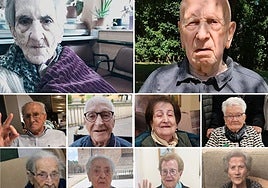 Estas son las diez personas de Extremadura de mayor edad, todas entre los 106 y los 110 años.