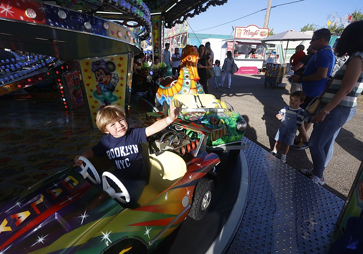 Los más pequeños han sido los protagonistas durante la primera jornada de la preferia en Cáceres.