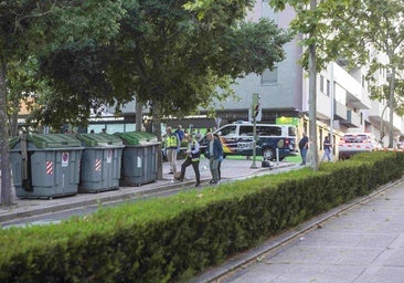 Dispositivo policial en Cáceres tras la muerte de un joven en una pelea