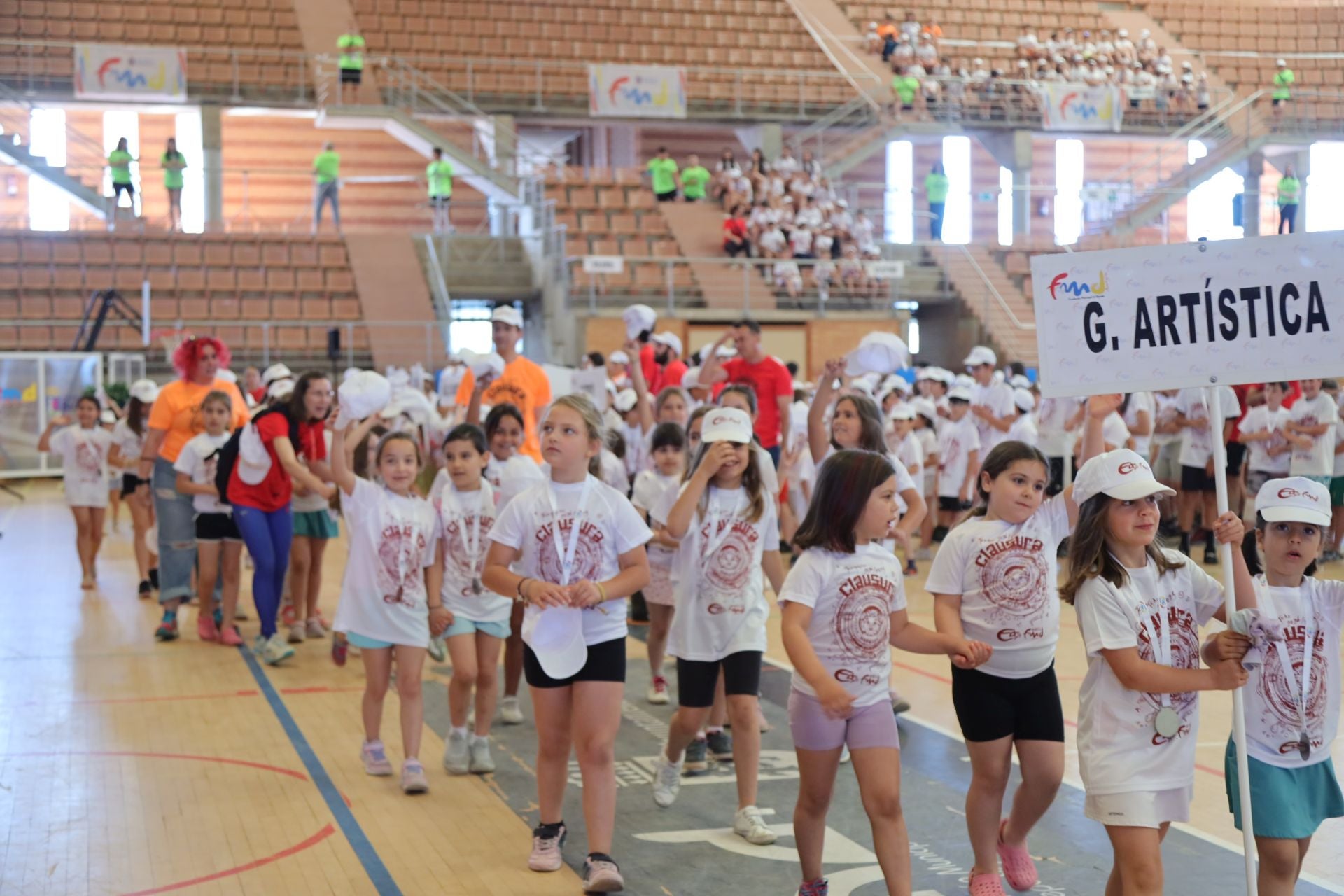 La clausura de las escuelas deportivas de la FMD, en imágenes