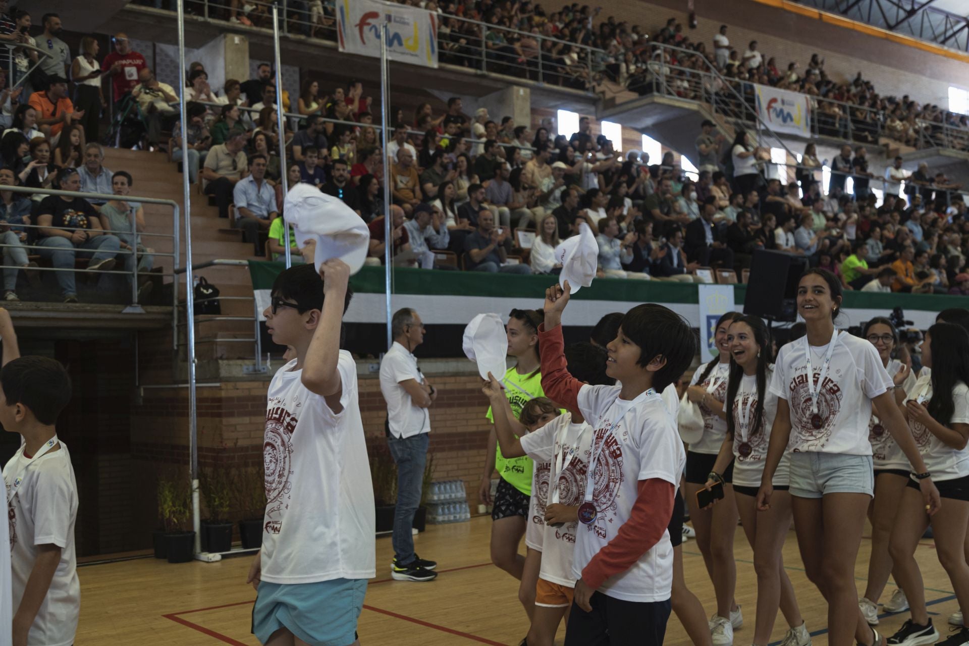 La clausura de las escuelas deportivas de la FMD, en imágenes