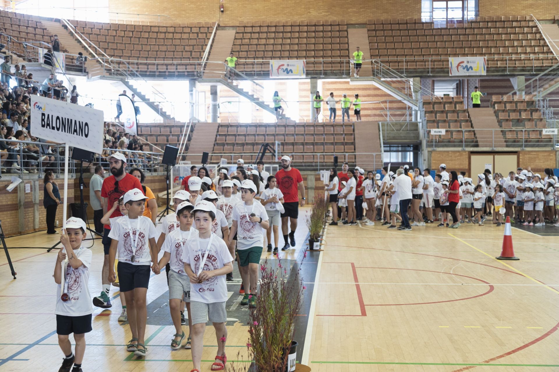 La clausura de las escuelas deportivas de la FMD, en imágenes