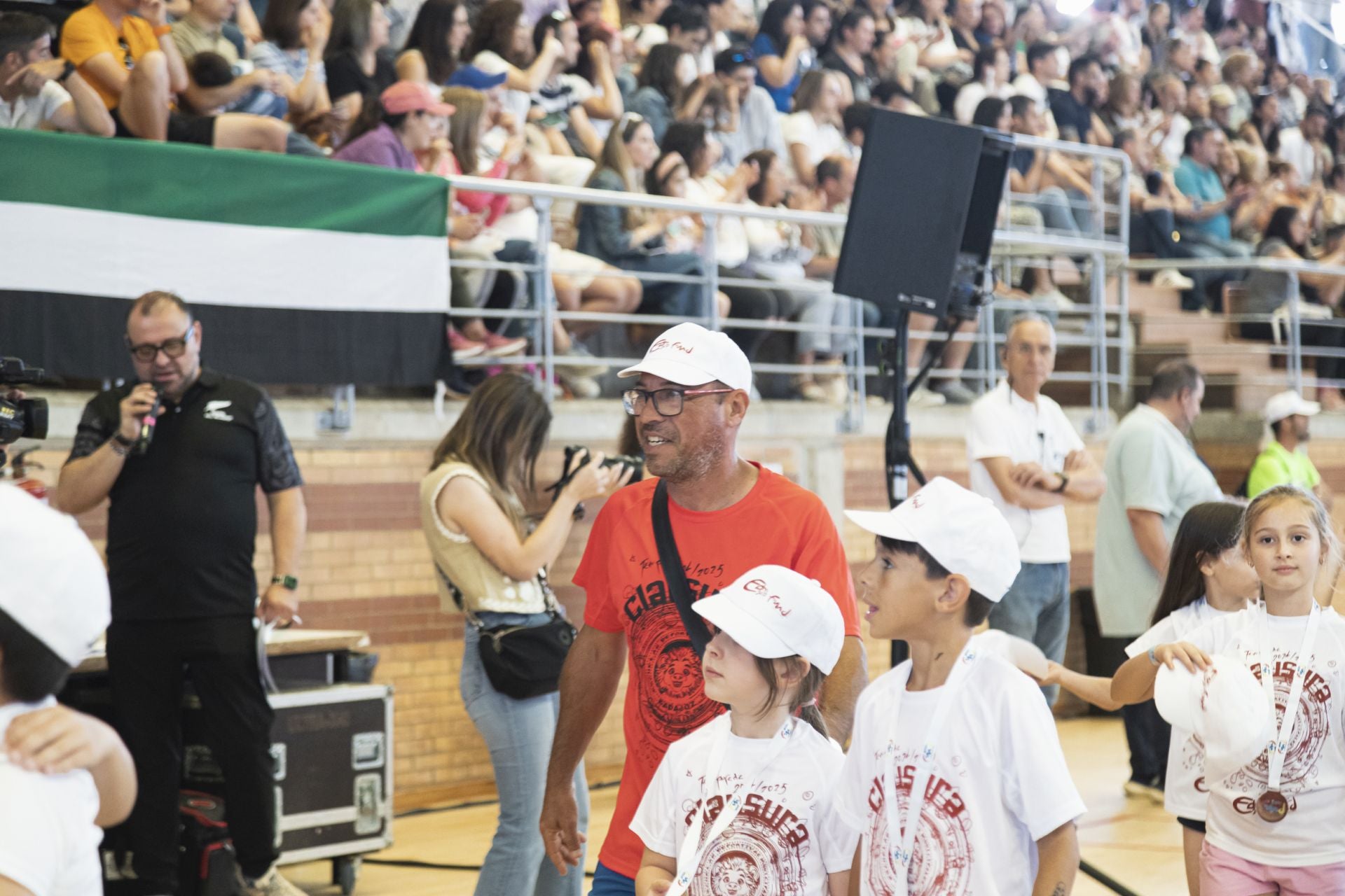 La clausura de las escuelas deportivas de la FMD, en imágenes