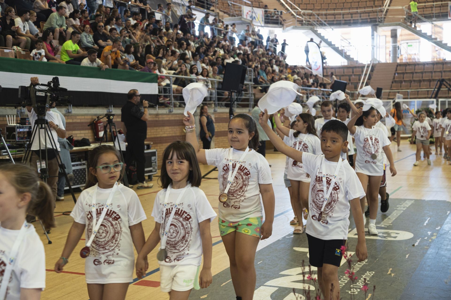 La clausura de las escuelas deportivas de la FMD, en imágenes