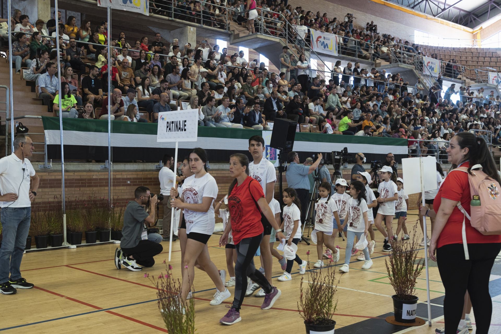 La clausura de las escuelas deportivas de la FMD, en imágenes