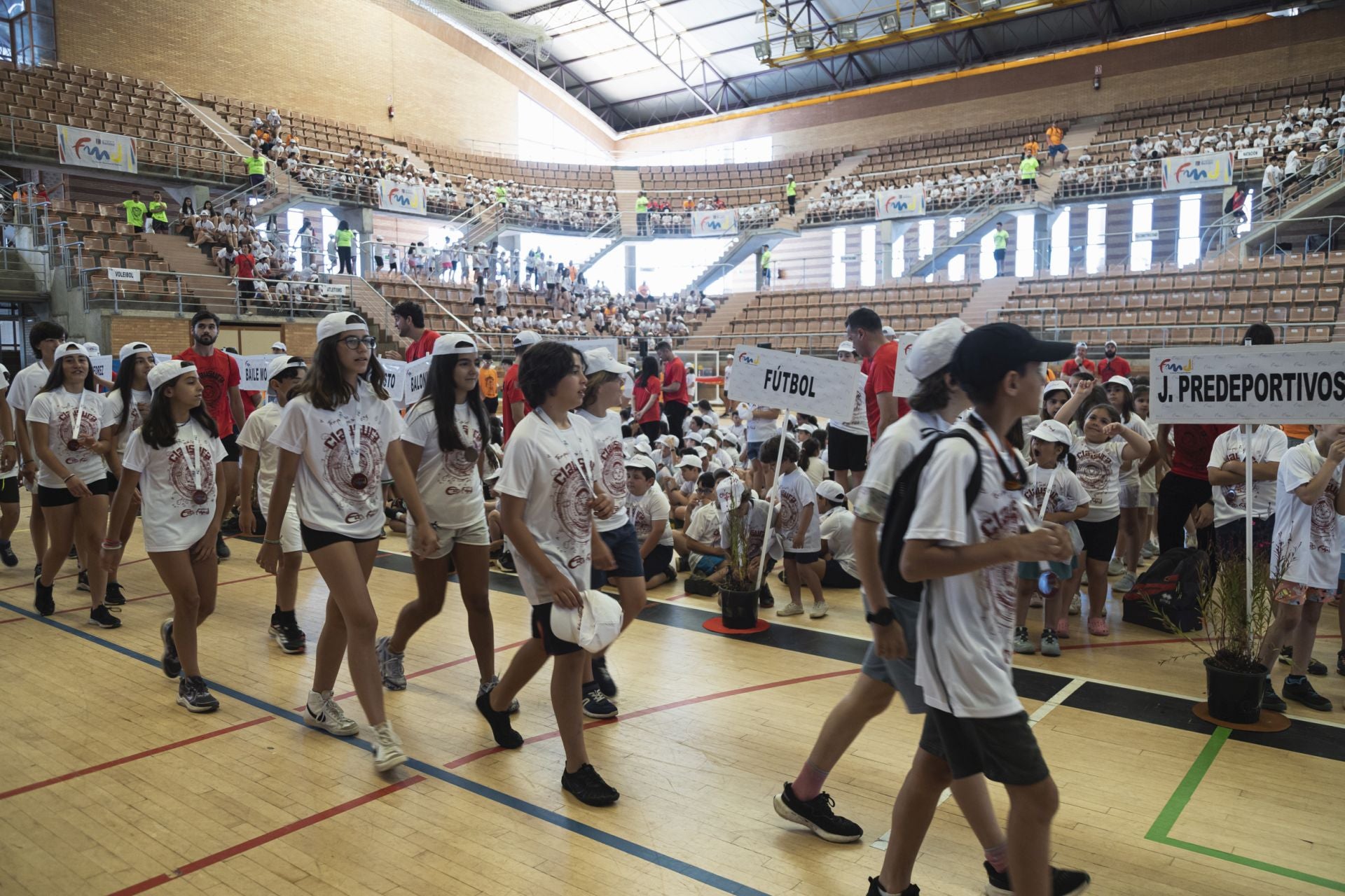 La clausura de las escuelas deportivas de la FMD, en imágenes