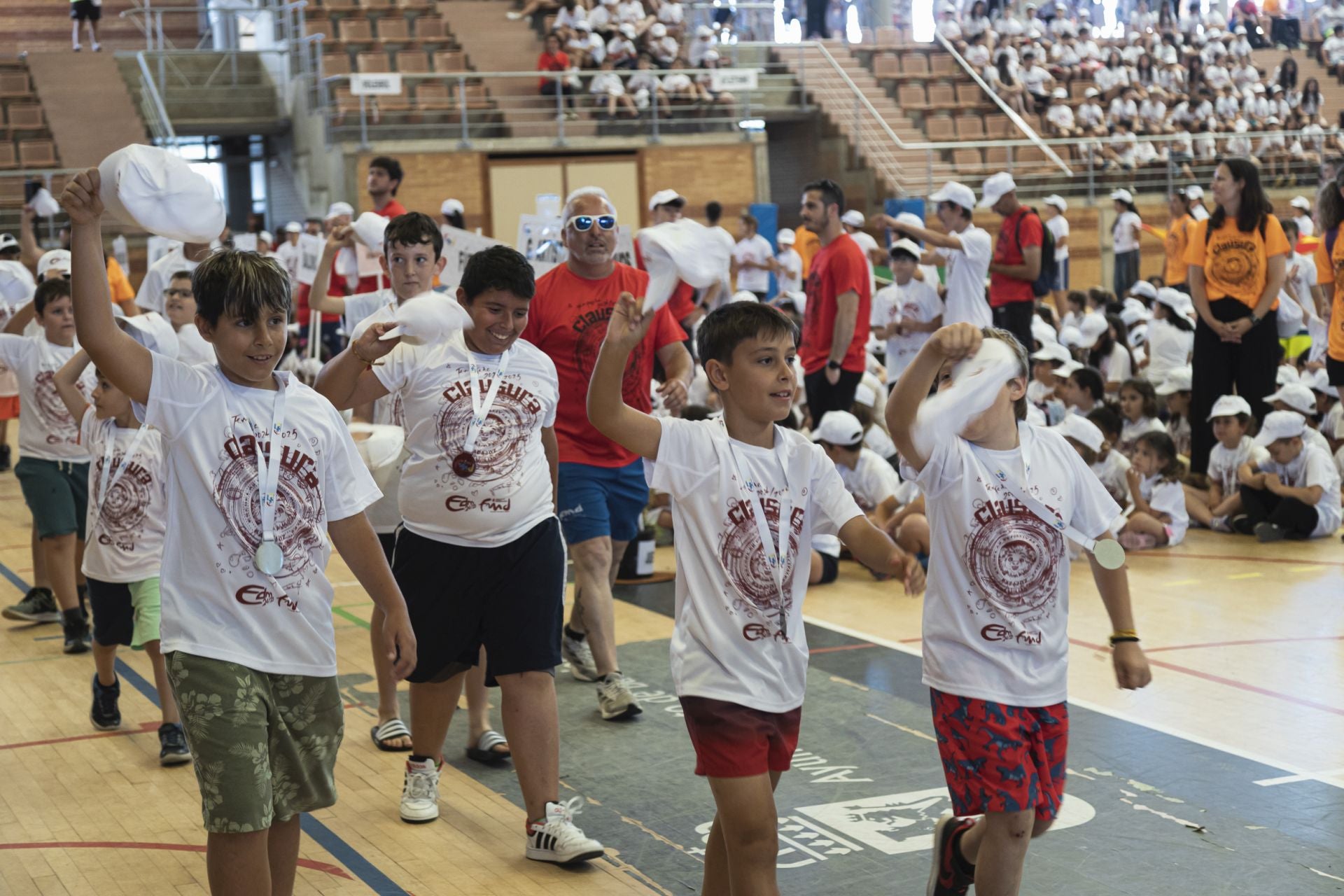 La clausura de las escuelas deportivas de la FMD, en imágenes