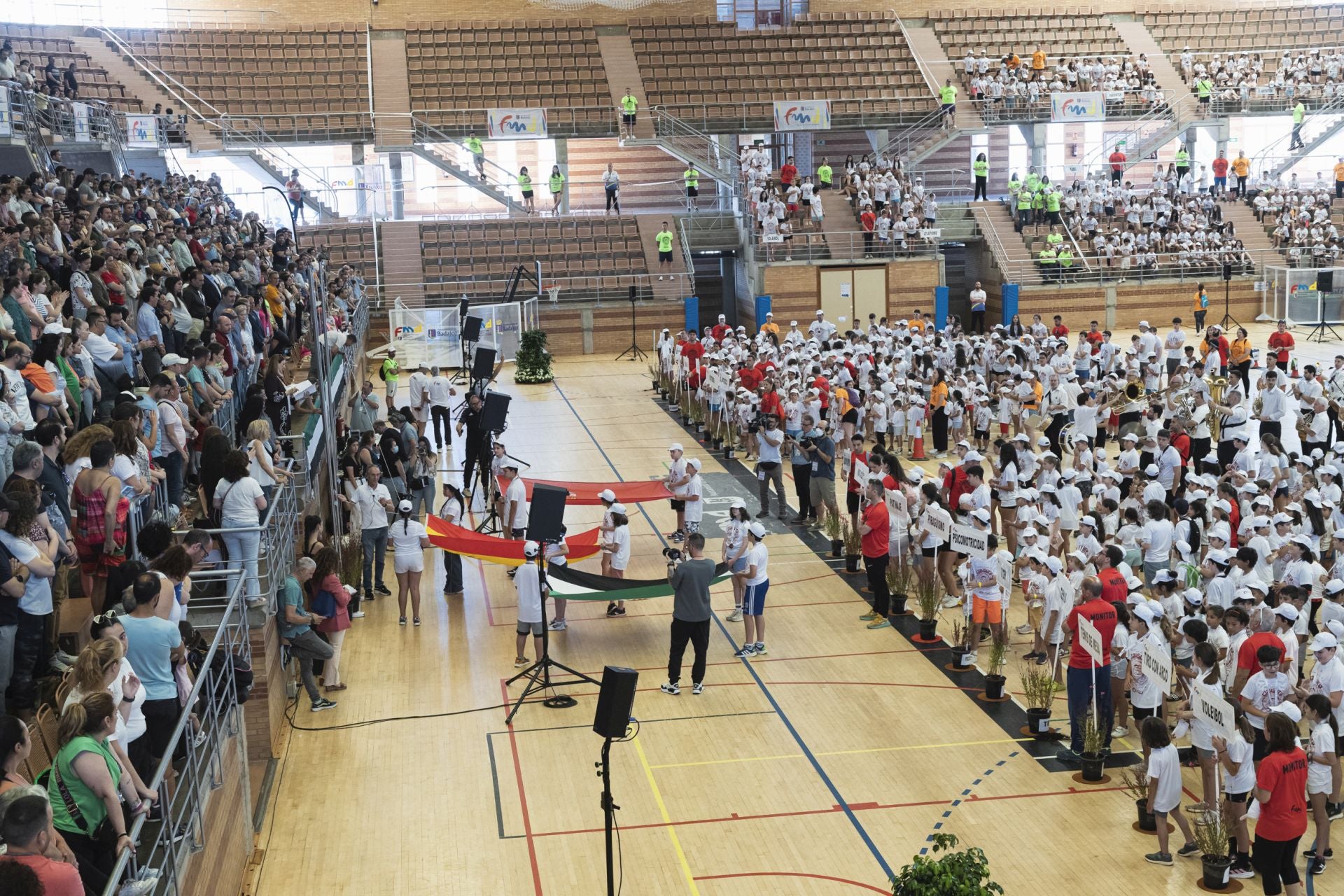 La clausura de las escuelas deportivas de la FMD, en imágenes
