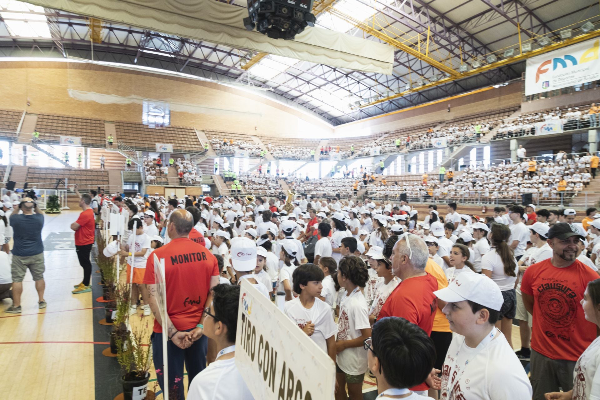 La clausura de las escuelas deportivas de la FMD, en imágenes