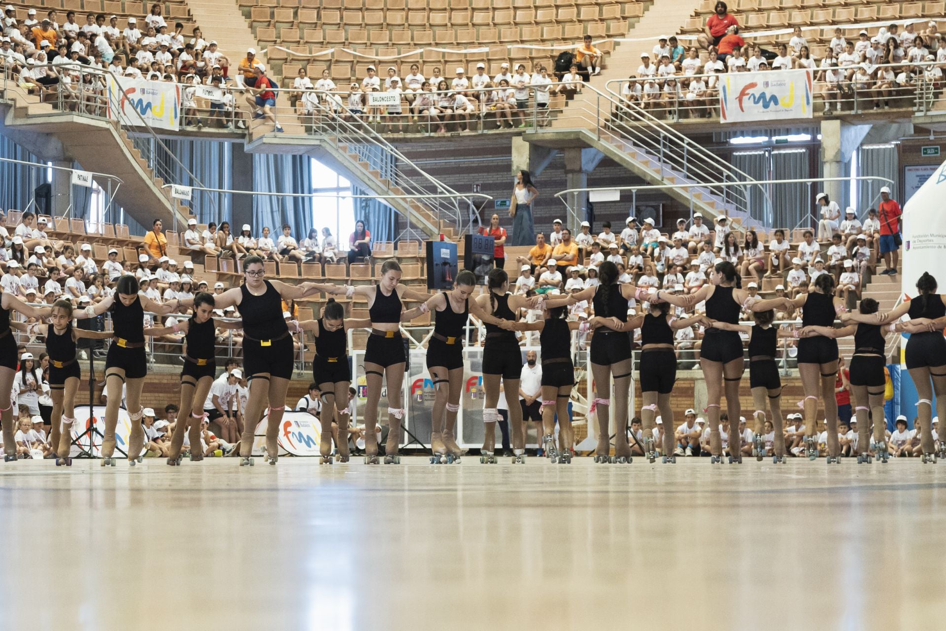 La clausura de las escuelas deportivas de la FMD, en imágenes
