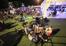 Terraza de verano del Recinto Hípico en otras ediciones.