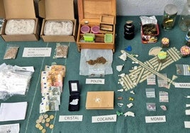 La Guardia Civil desmantela un punto de venta de droga en Torre de Miguel Sesmero